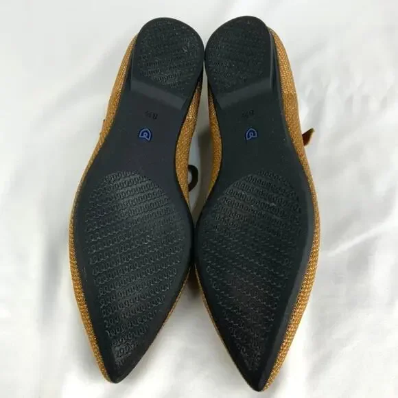 Rothy's The Point Mary Jane II Flats Bronze Women's Size 8.5 NIB - Picture 7 of 7